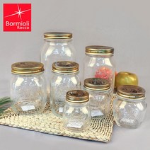 콰트로 유리 병 0.15L AA 쨈병 이태리 감성 수제청 젓갈병 선물용, 콰트로유리병0.7L(075243)
