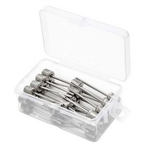 30x 볼 펌프 어댑터 스테인레스 스틸 스포츠 볼 공기 펌프 핀, 38x7mm, 알루미늄 합금, 실버