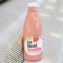 풀무원 아임리얼 스무디 스트로베리 700ml x 1개 아이스박스포장