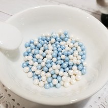 펄블루화이트스프링클100g