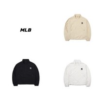 MLB 베이직 크롭 아노락 여성 3FWJ20014 50BGS 50BKS 50IVS