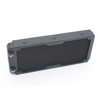 ModX 240mm 2x12cm 알루미늄 라디에이터 열교환기 수냉 18 튜브, 한개옵션0