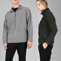 남녀공용 집업 후리스 티셔츠 반집업 폴라티 겨울 상의 빅사이즈 등산복 작업복 운동복