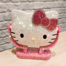라온 헬로키티 큐빅 거울 공주 키티인형 핸드메이드, 키티