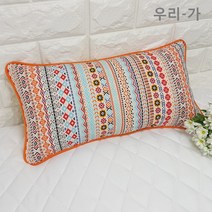 우리가 순면 100% 인디아삥 푹신한 수제 유아 편백 메밀 베개커버2040(커버만)