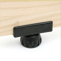 4개 세트 ㄷ자형 18mm 책상높이기 다리높이기 수평 높이 균형 맞추기 받침대 조절발, 15mm, 오크(4개 1세트)