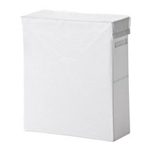 이케아 스쿠브 빨래주머니+스탠드 80L 화이트 22x55x65cm