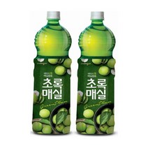 웅진 초록매실 과일주스 1.5L, 1개