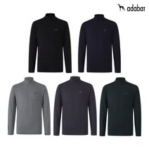[ADABAT] NEW 아다바트 기능성 모크넥 티셔츠 남성 5종세트