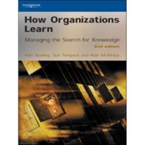 How Organizations Learn: Managing the Search for Knowledge, International Thomson Busin...