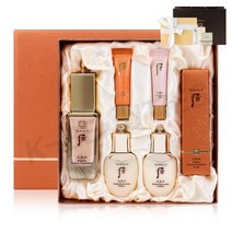 더후 천기단 화현 에센스 파운데이션 21호 기획세트 (선물포장+쇼핑백+1ml 샘플 증정), 1세트