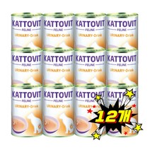 카토빗 바이탈 드링크 필수 음료 캔 135ml x 12개, 유리너리