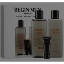 세븐피엠 비긴맨 기초 2종 세트, 스킨 200ml + 로션 200ml + BB크림 50ml, 1세트