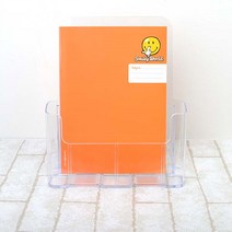 FreeManner A4 꽂이 1단 아크릴꽂이 A4꽂이 쇼케이스 전단지꽂이 카다로그거치대 카다로그꽂이 리플렛꽂이 서류거치대 아크릴케이스, 단일 수량