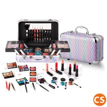 PURPLE HEART 올인원 학생 청소년 여성 2단 메이크업 세트 크리스마스 조카 선물 어린이 화장품