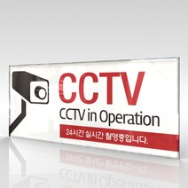 심플사인 WPR009 CCTV 안내판 표지판 표시판 표찰 팻말 명판 주의 경고 비디오 촬영중 녹화중 감시카메라, 22.5*9cm 아크릴