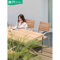 테이블의자세트 야외테이블 야외 편의점 폴딩 정원 접이식 식당 벤치 set, W