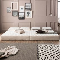 [아씨방] 본넬 2.6m 지퍼 패밀리매트리스(SS+Q), 상세 설명 참조