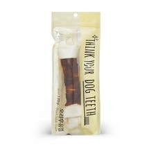 (유효23년10월9일까지)THINK YOUR DOG TEETH 오리 우유껌 특대형 1개입*10개