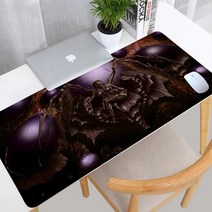 마우스장패드스타 크래프트 마우스 패드 게임 매트 게이머 키보드 데스크 테이블 카펫 xxl 900x400 컴퓨터, 02 2_03 300x800x2mm