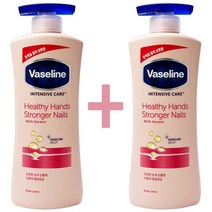 바세린 인텐시브케어 헬씨 핸드 앤 스트롱거 네일 로션 핸드크림 2개 600ml