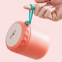 미니 직장인 다이어트 보온죽통 450ml 휴대 외출용 유아 이유식통 넓은 입구, 상품선택, 1보온도시락-핑크, 1개