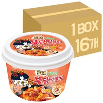 삼양 로제 불닭 떡볶이, 16개, 183.5g