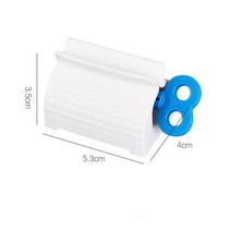 목욕 액세서리 세트 튜브 스퀴저 스탠드 행잉 홀더 클렌저 압출기 클램프 치약 클립 롤링 디스펜서 SN, 한개옵션0