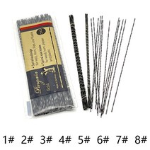 1#-8 #130mm 스크롤 지그 톱 블레이드 나선형 치아 종류 목재 스틸 와이어 금속 절단 핸드 크래프트 도구, 06 6_01 1pcs