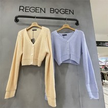 레겐보겐 레겐보겐 평촌 NC11 프랭크 크롭 가디건 RBCK23340 (9482520)
