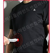 방검복 보호 신소재 자기방어 경량 신변 경호장비, 블랙 175/L, 1개