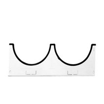 안전모 걸이대 2구 스틸재질(안전모미포함), 1개