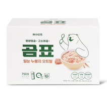 곰표 누룽지 오트밀 750g (마이쮸 증정), 2개