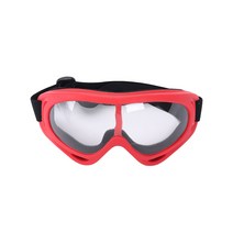 스키 고글 방풍 스포츠 크로스컨트리 오토바이 고글 야외 안전 작업 고글, 레드