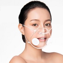 대중목욕탕마스크 목욕탕 사우나 수영장 방수 마스크 찜질방 헬스장 오션, 투명