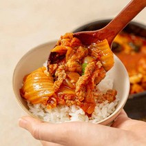 (4팩 구성) 쿠캣 비벼먹는 고추장돼지짜글이 400g, 4개