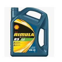 쉘 리무라 R5 LE 10W-40 4L 엔진오일, 1개