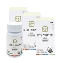 알팩 스트레스케어 L테아닌 홍경천추출물, 60정, 3개