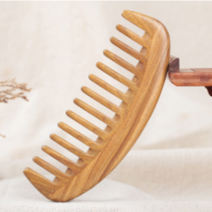 녹단 명성 나무빗