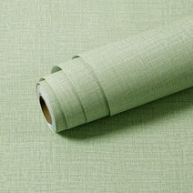 도배지 벽지 셀프 풀먹인 붙이는 풀바른 합지 보력 침실 따뜻한 거실 배경 벽 벽지 장식, AO_라이트 그린