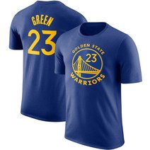 GREEN 23 골든 스테이트 워리어스 NBA 반팔 티 셔츠 드레이먼드 그린 빅사이즈 농구 스웻 셔츠 슈팅 져지