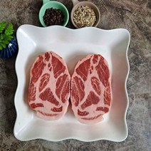 에어프라이어 통목살 1kg, 통두께(절단없음)