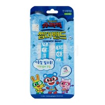 슈퍼잭 썸머밴드 시트로넬라 실리콘 팔찌 2매입