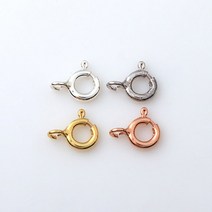 [8-680-03]순은부자재 실버에스알 SR 5.5mm 실버925 1개