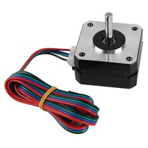3D 프린터 부품 Titan Extruder NEMA 17 스테퍼 모터 42x42x23mm Ultimaker Prusa I3 Kossel Corexy 용 17HS4023, 실버 & 블랙, 하나