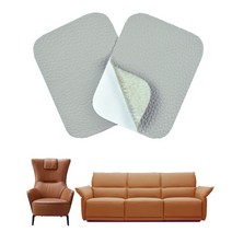 룽고가죽 100%천연 가죽스티커 S1-소파 의자 가구 자동차시트 가죽안장 리폼 보수 수리 수선 패치 접착 시트지, 연그레이계열색