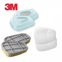 3M 6200 7502 필터 3종세트 6006K+5N11+501, 상세페이지 참조
