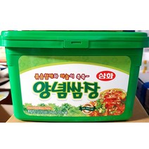 양념 업소 쌈장 삼화 3kg 업소용 양념장 식당 전용 삼화/양념쌈장/쌈장/장류/양념장식자재/식자제/식자재쇼핑몰/식자재마트/식당, 단일 수량