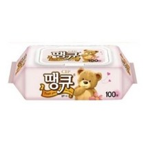 땡큐 물티슈 캡형, 100매, 4팩