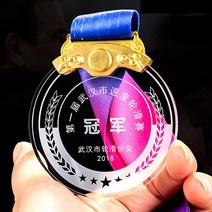 맞춤형 DIY 크리스탈 메달 유리 트로피 상 졸업 특별 기념품 선물 2 개입, 01 A_02 B 7CM Metal